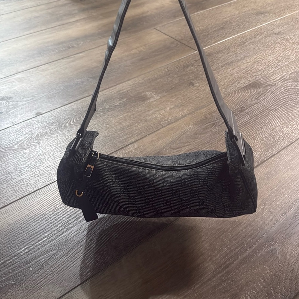Black Designer Shoulder Bag